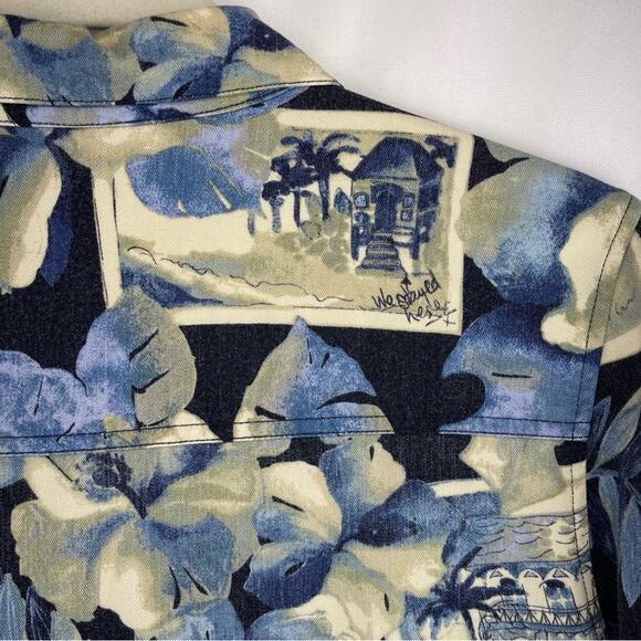 Vintage Island Traders Button Down Hawaiian Shirt - Picture 4 of 6